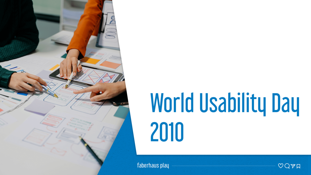 World Usability Day 2010