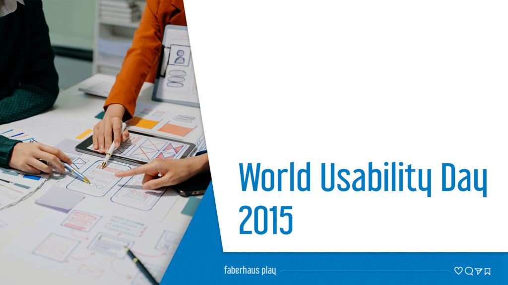 World Usability Day 2015