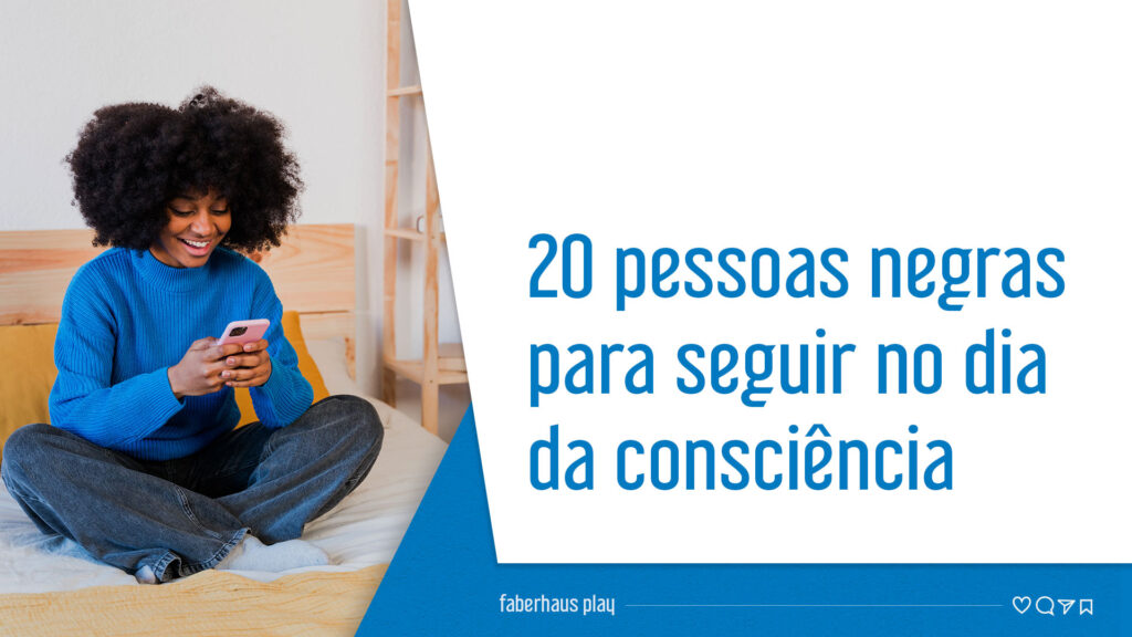 20 pessoas negras para seguir no dia da consciência negra 2023 Capa