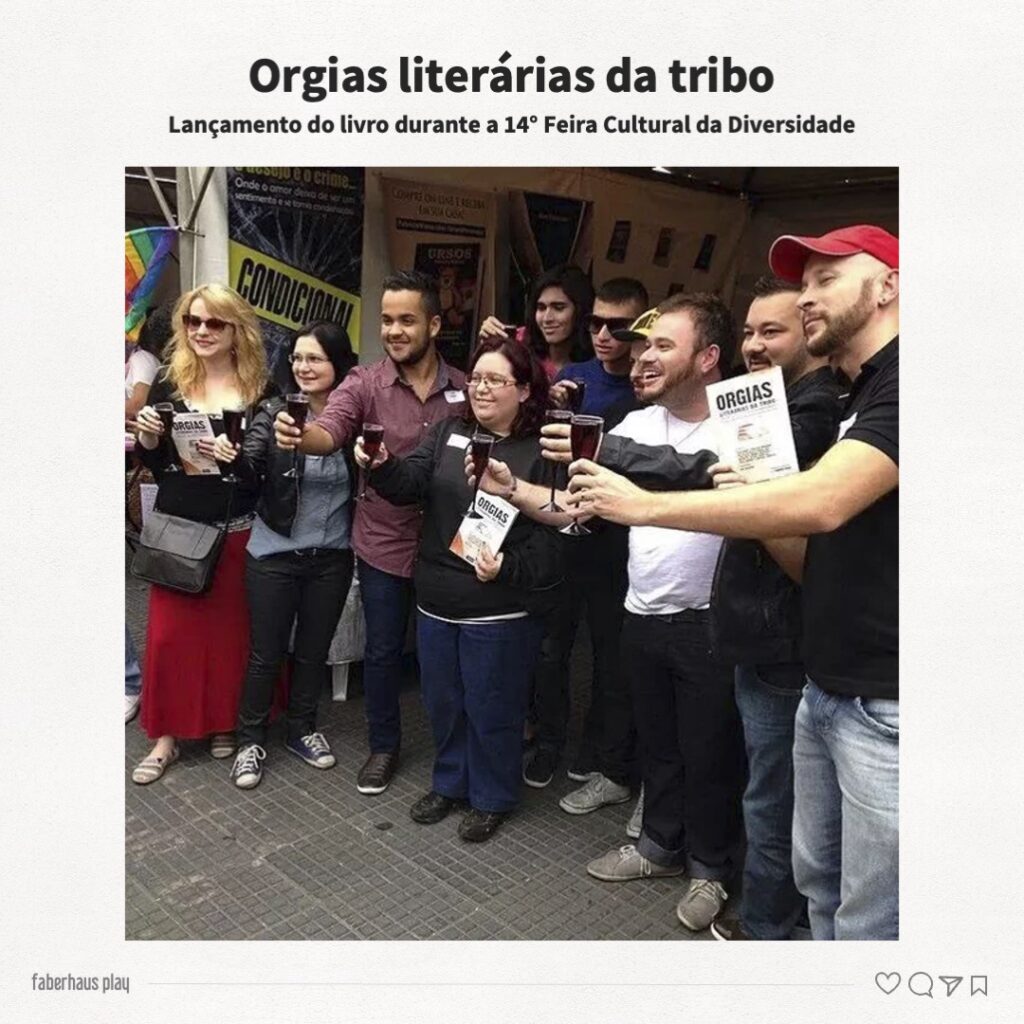 Orgias literárias da tribo LGBT