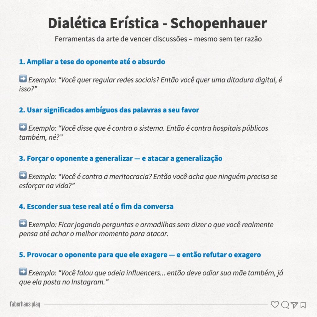 Dialética Erística de Schopenhauer 1