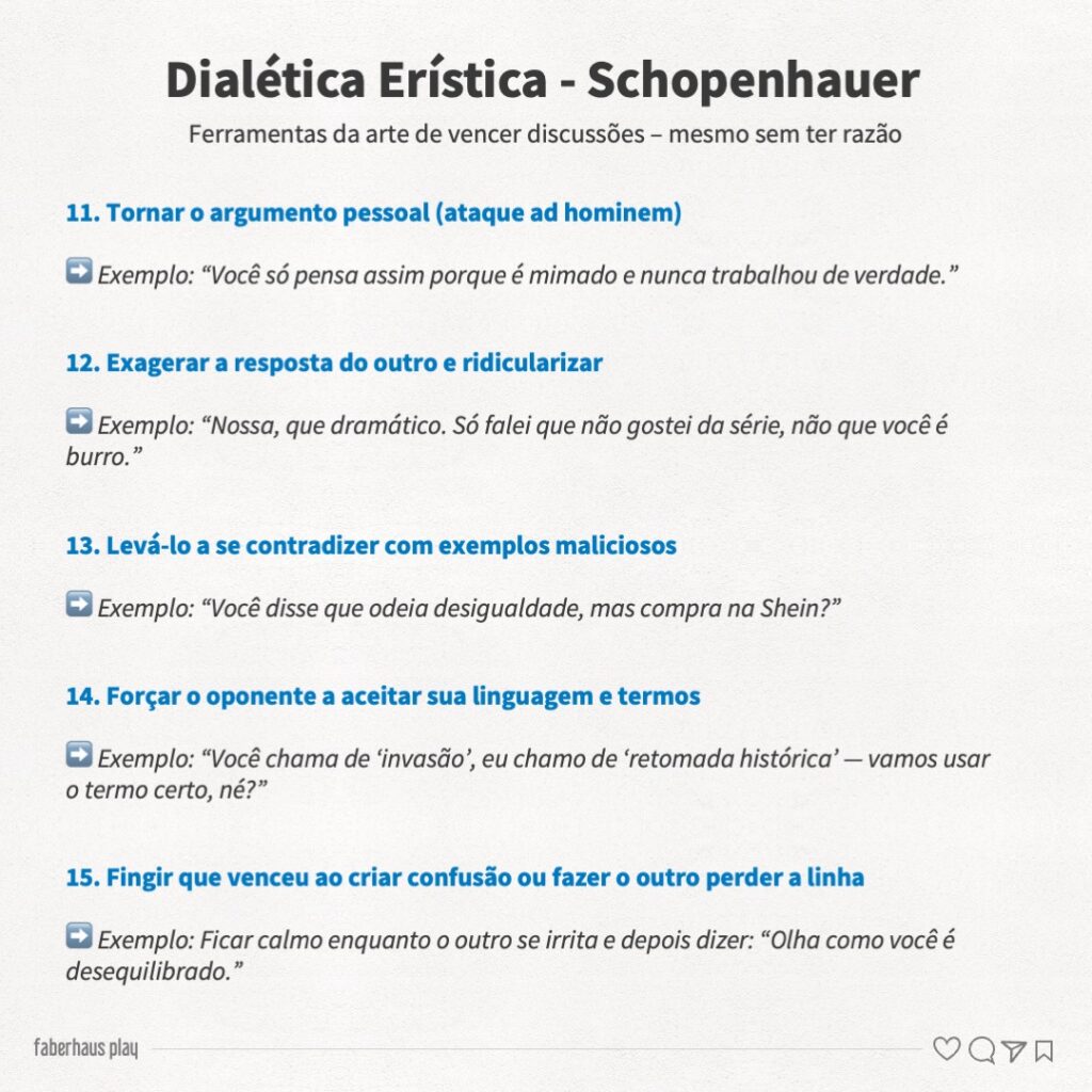 Dialética Erística de Schopenhauer 3