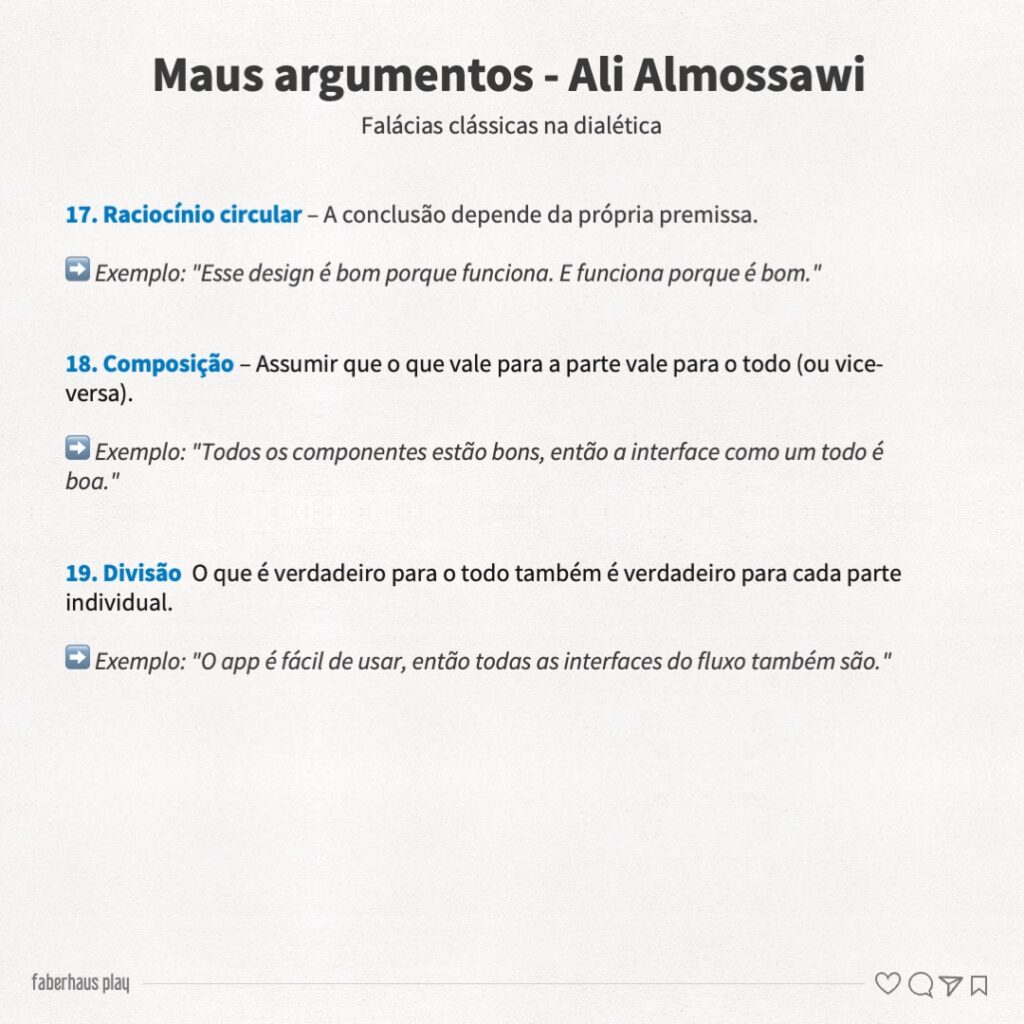 Maus argumentos de Ali Almossawi 5