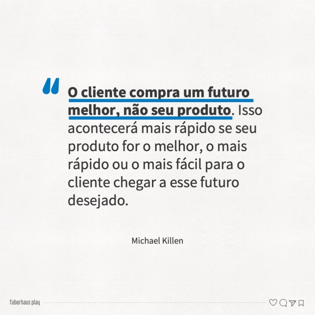 Venda futuros, não funcionalidades citação selecionada