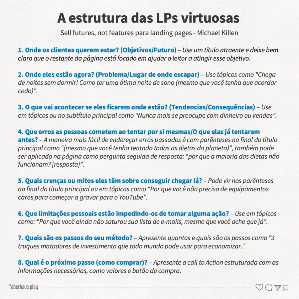 Venda futuros não funcionalidades estrutura LP virtuosa
