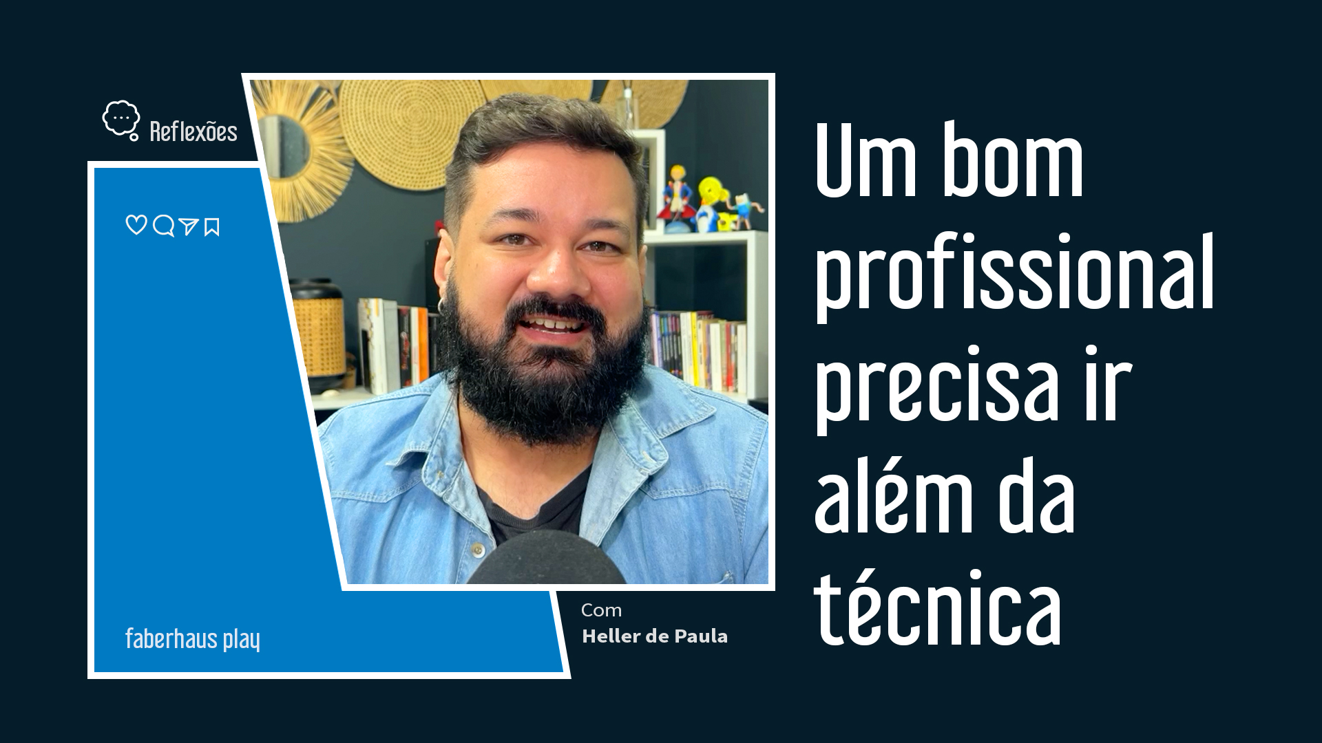 Um bom profissional precisa ir além da técnica