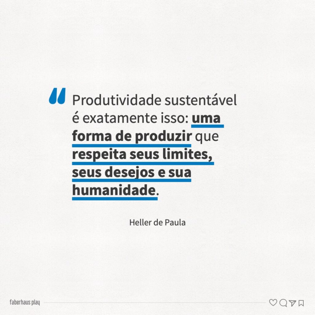 Produtividade sustentável 10 - O que é A