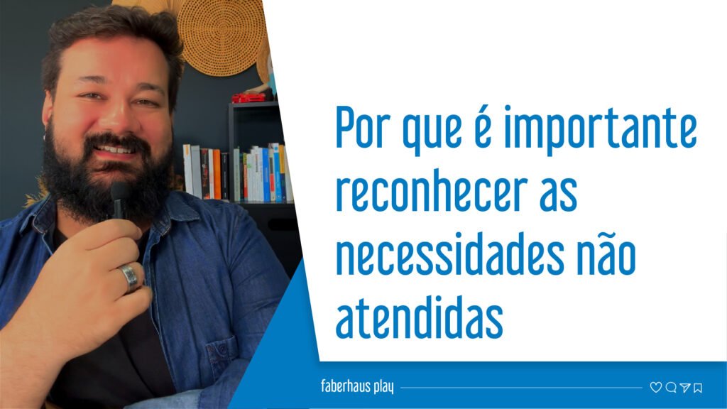 Necessidades não atendidas capa