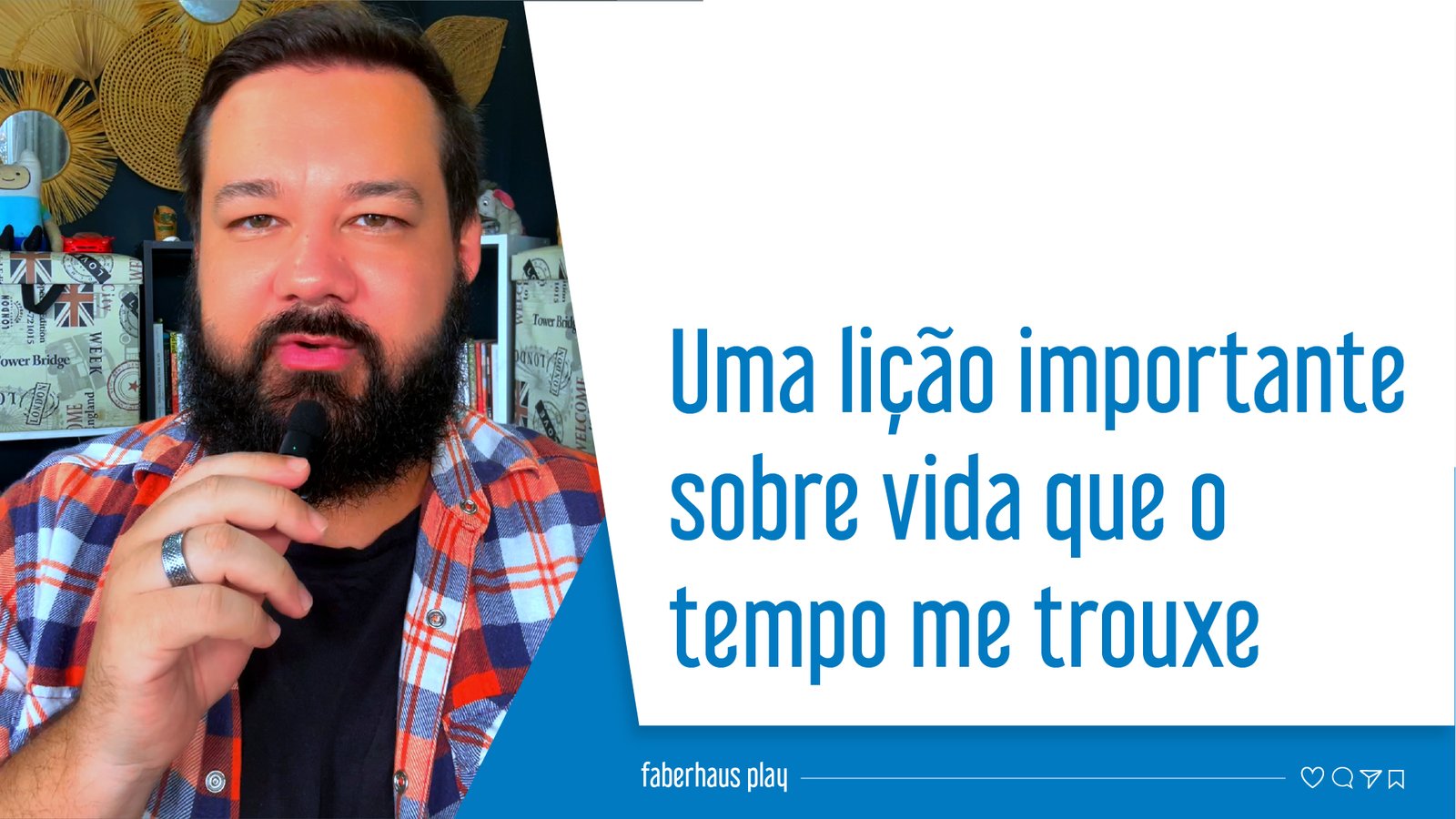 Uma lição importante sobre vida que o tempo me trouxe capa