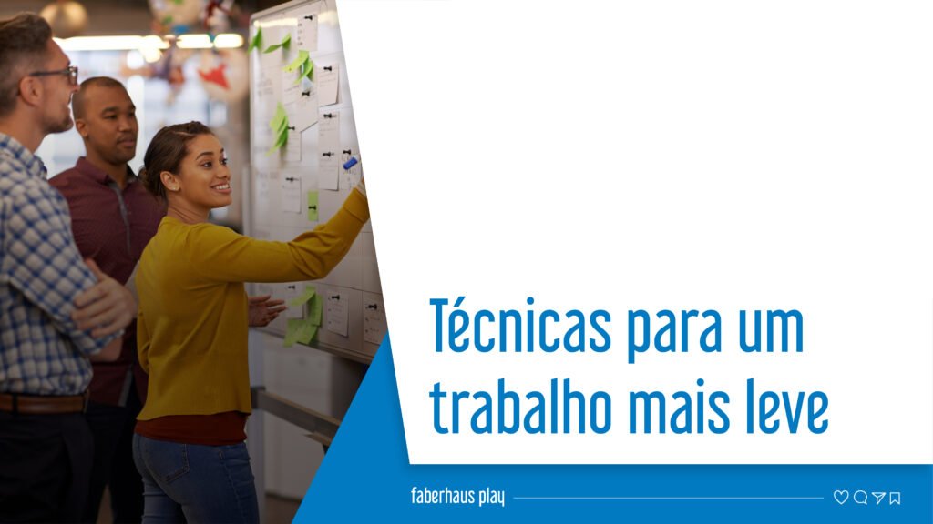 Técnicas para um trabalho mais leve Capa