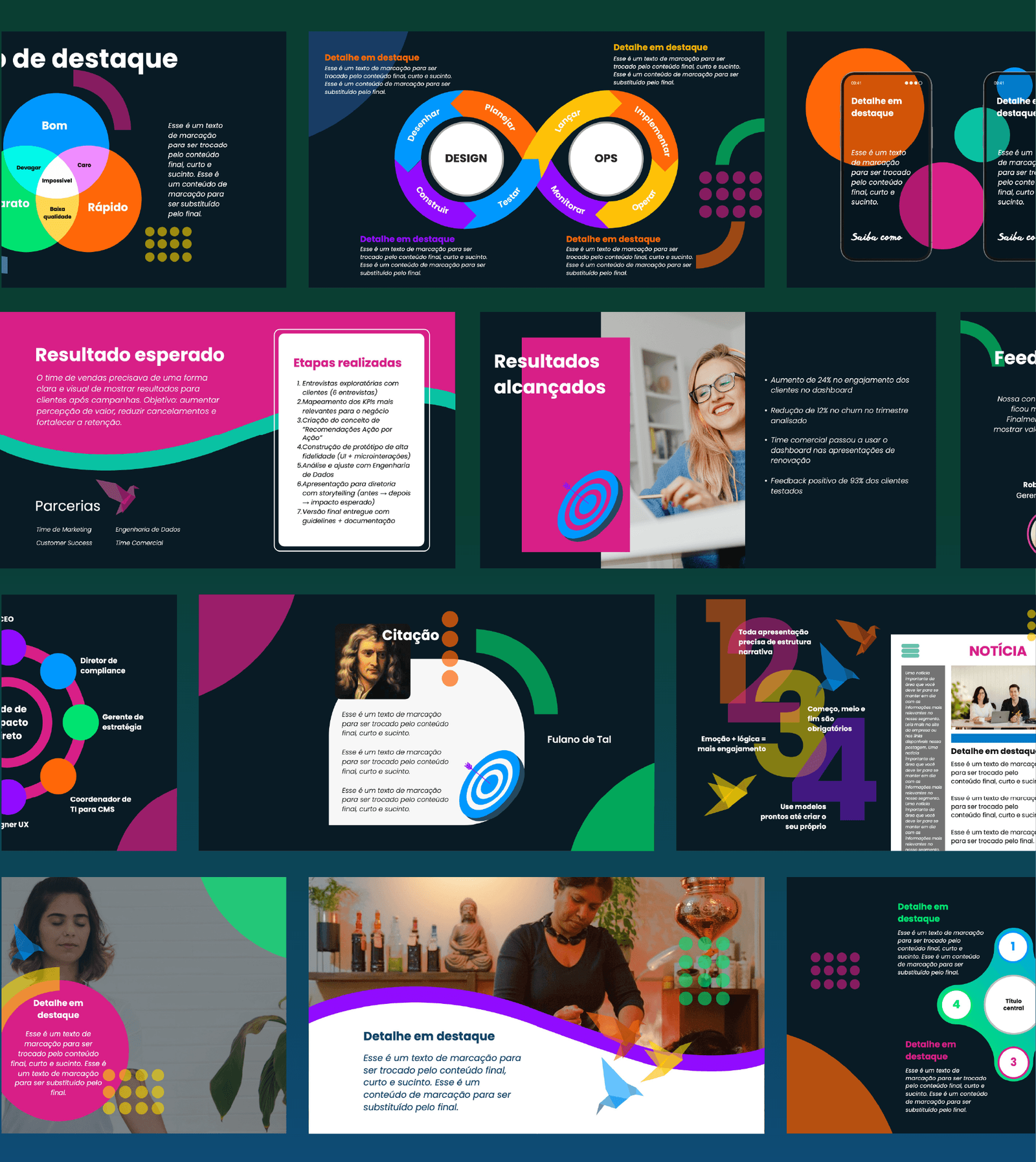 Apresentação Template 3