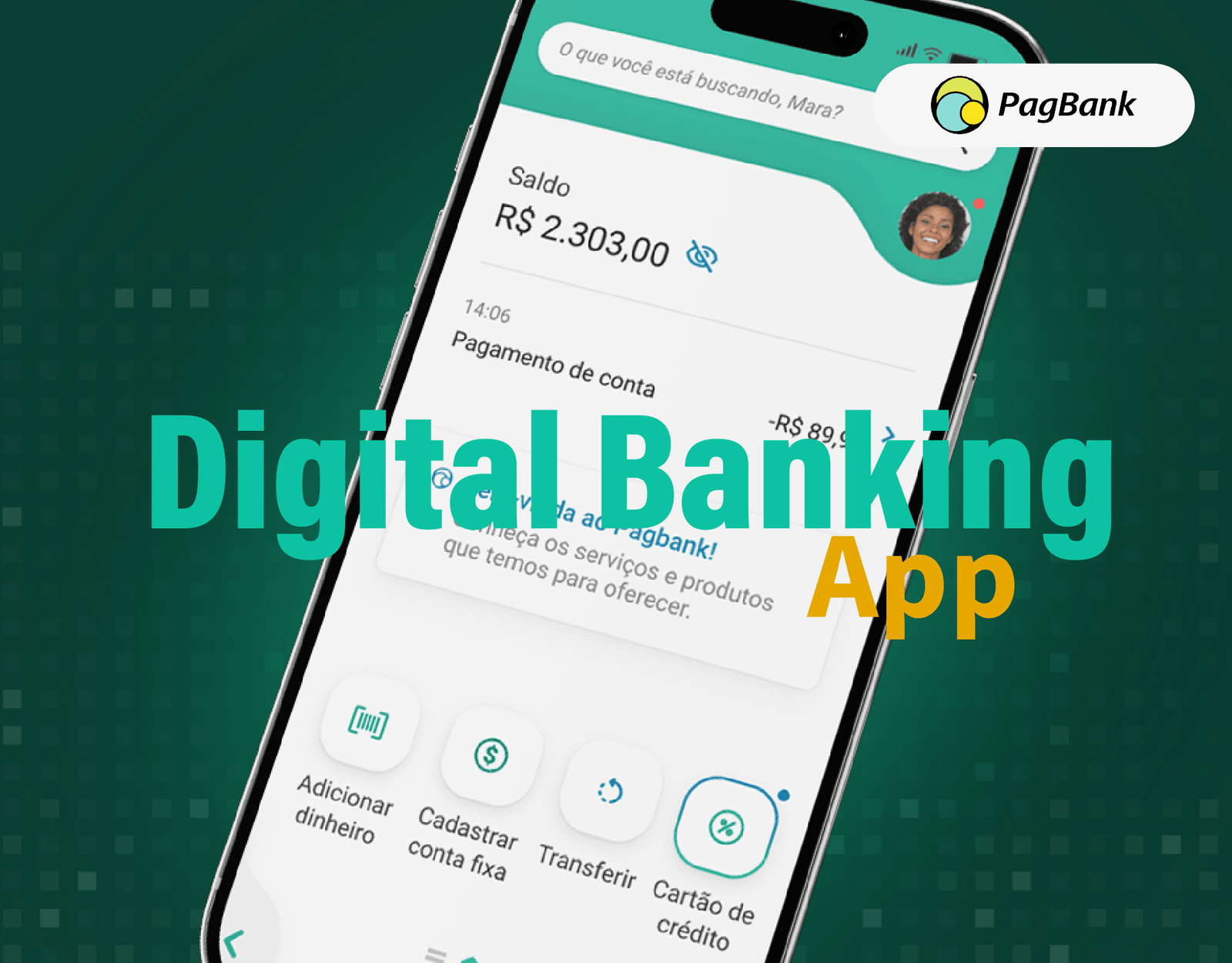 Digital banking app Cover