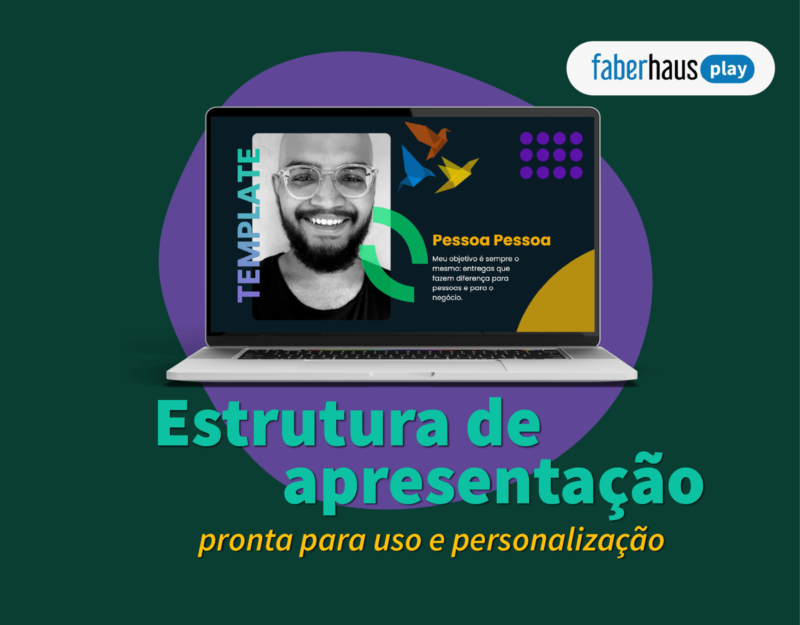 Estrutura de Apresentação Template Capa c