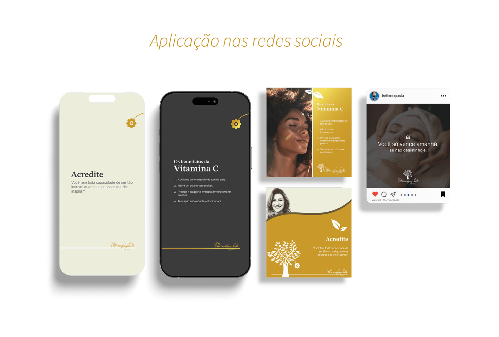 Identidade visual clínica de estética 6