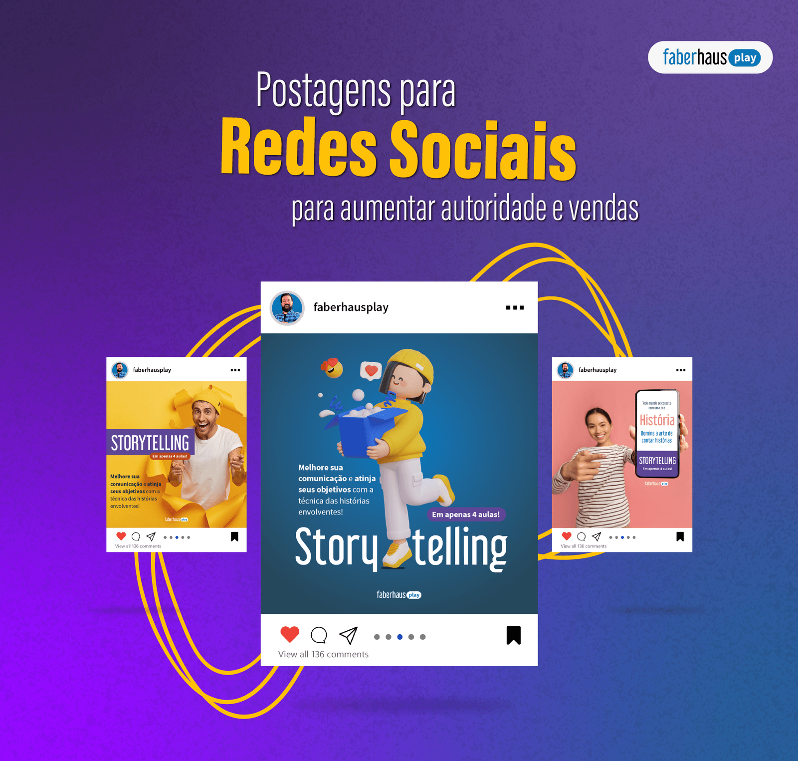 Postagens para redes sociais 1