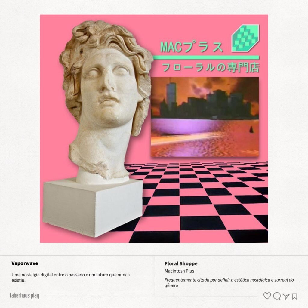 Referência de design - Vaporwave