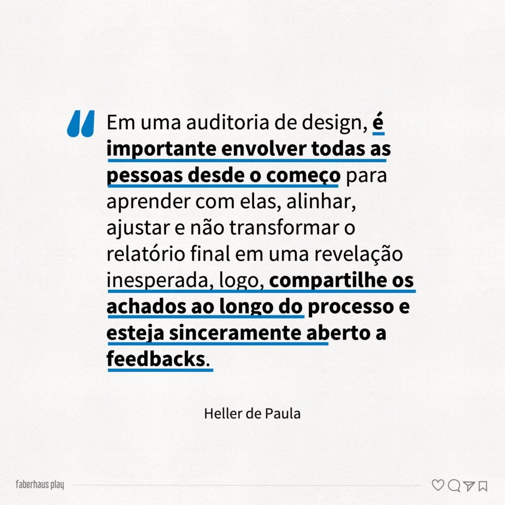 Auditoria de design 12 - Citação