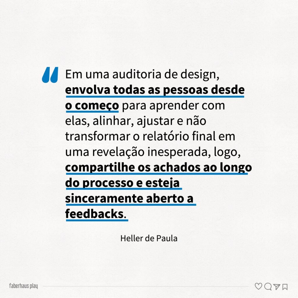 Auditoria de design 6 - Citação