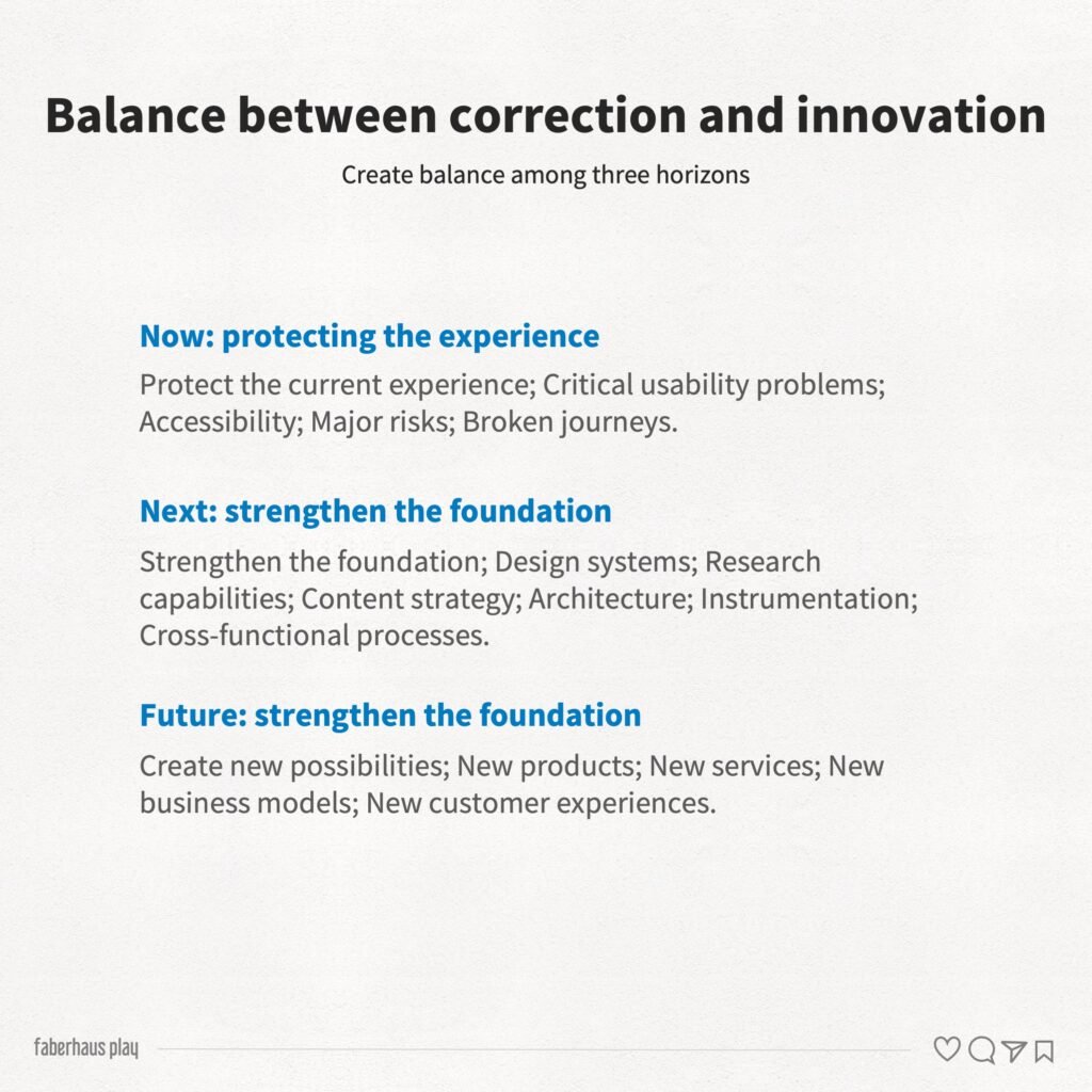 Design Audit 5 - Balance between correction and innovation
