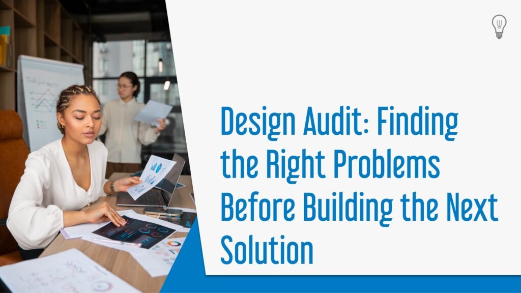 Design Audit Cover B