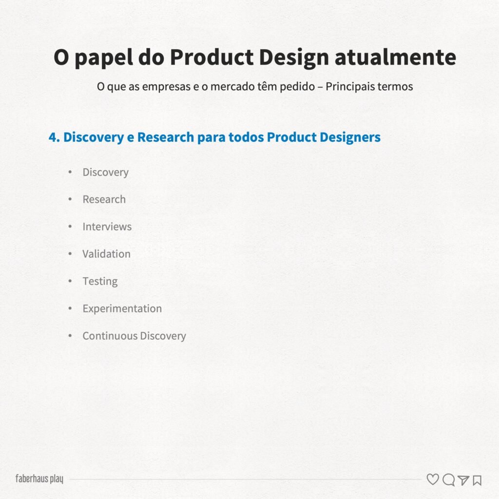 O papel do Product Design atualmente 5