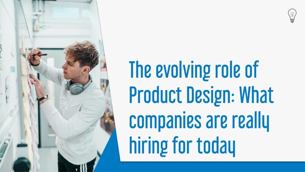 Product design terms nowadays cover