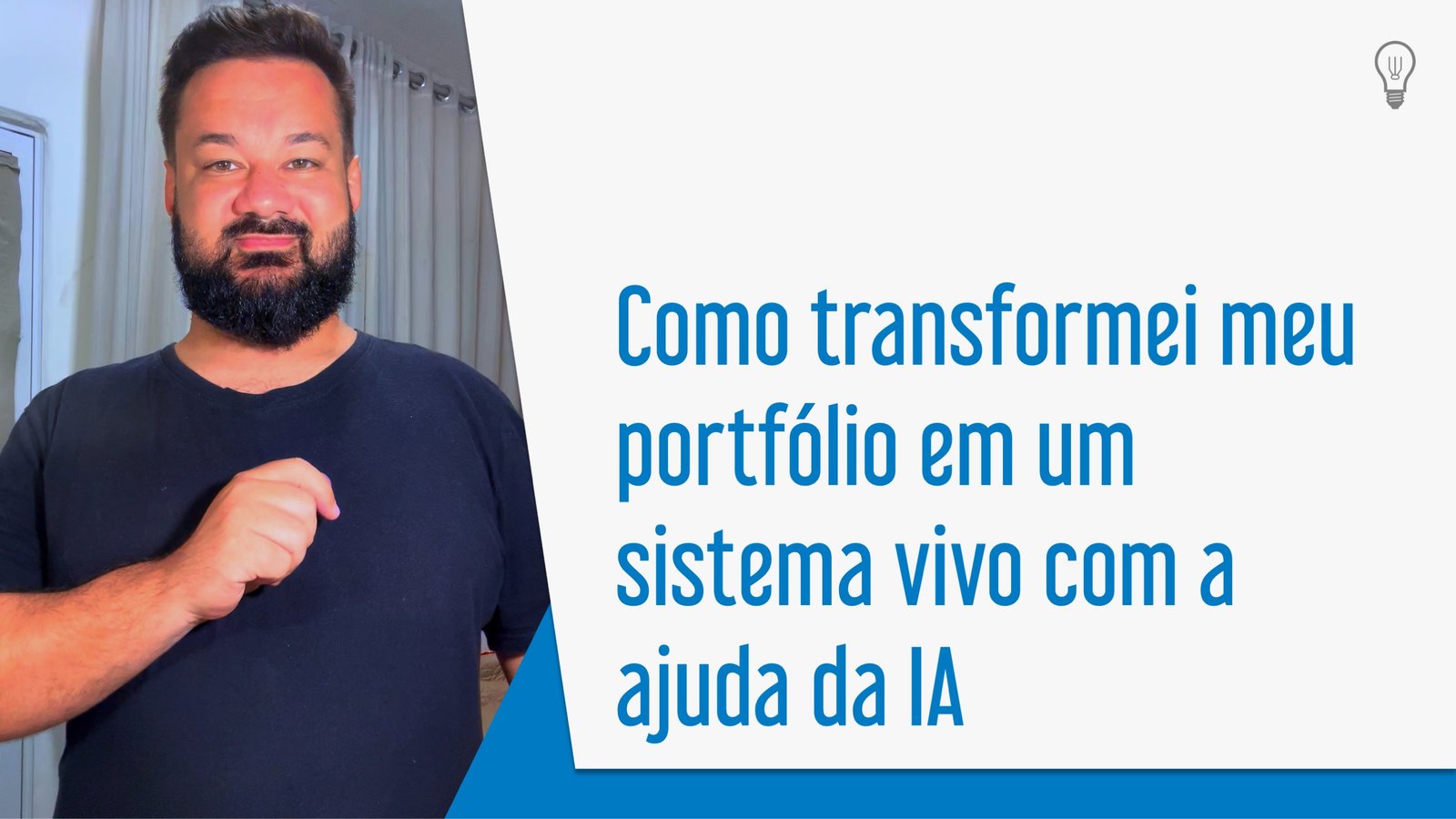 Portfolio vivo com IA cover